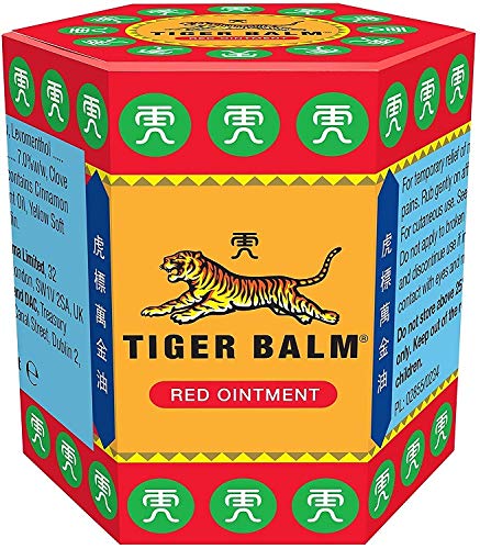 2 bálsamo de tigre de 21 g | ungüento de bálsamo de tigre (blanco + rojo)