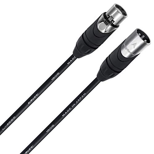 2 unidades – 10 pies – Canare L-4E6S, Star Quad equilibrado macho a hembra cables de micrófono con conectores Amphenol Silver XLR – Fabricados por World Best CABLES.