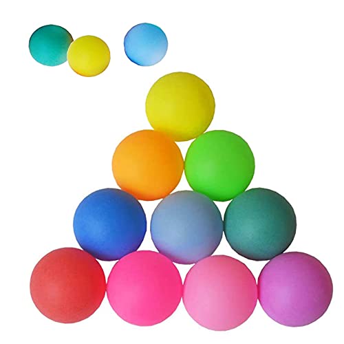 30 Piezas 40 mm Pelotas de Ping Pong, Pelotas de Ping Pong de Colores Mezclados, Pelotas de Ping Pong de Entrenamiento, Utilizadas para el Entrenamiento de Ping Pong (Color Aleatorio)