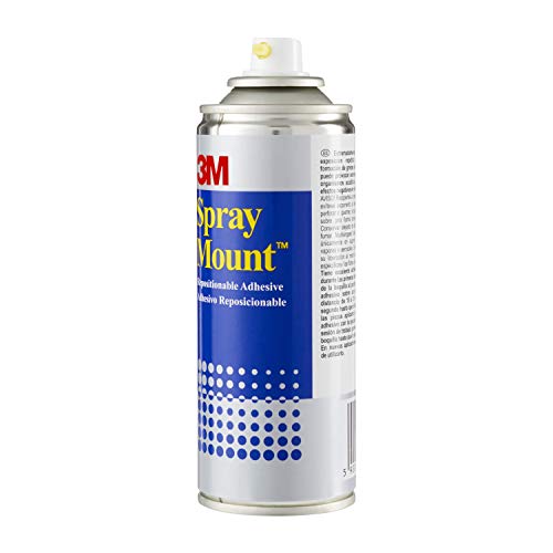 3M Spray Mount - Adhesivo Reposicionable, 200 ml