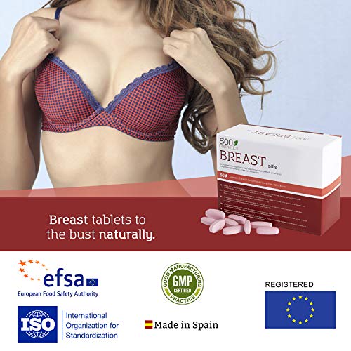 500Cosmetics Breast - Complemento Natural para la mujer - 60 Tabletas. (1)