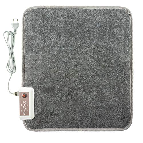 50x55cm 55°C grande alfombra electrica para pies aislante radiante calienta pies termica