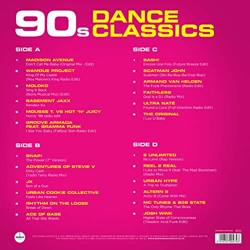 90s dance classics [Vinilo]