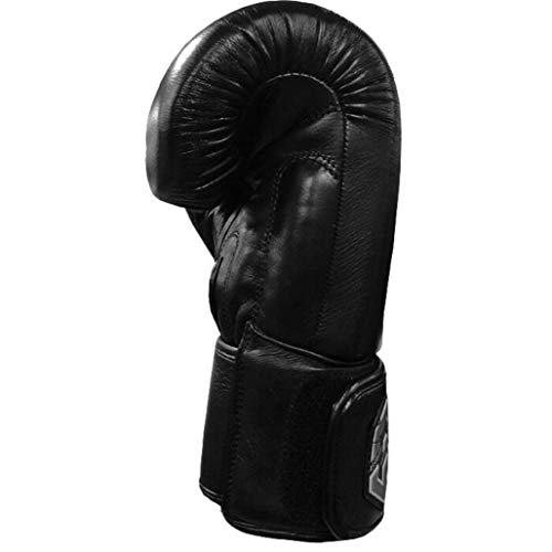 Absolute Weapon Boxing Gloves X Twins Black Edition Kickboxing MMA Muay Thai Sparring Guantes De Boxeo (12oz)