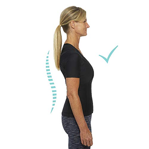 ActivePosture - Camiseta con Corrector de Postura para Espalda, Corrector de Hombros para Mujer, Cuenta con Tecnología Neuroband que Ayuda a Reducir Tensión, Dolor y Mejora la Postura.