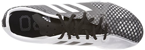 Adidas Adizero Ambition 4 w, Zapatillas de Atletismo Mujer, Negro (Negbas/Ftwbla/Naranj 000), 44 EU