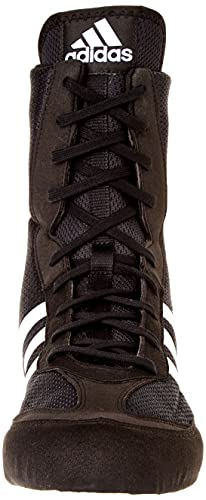 adidas Box Hog 2, Boxing Shoe Hombre, Core Black/Footwear White/Core Black, 40 2/3 EU