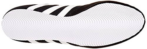 adidas Box Hog 2, Boxing Shoe Hombre, Core Black/Footwear White/Core Black, 40 2/3 EU