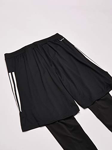 adidas CON20 2in1 SHO Pantalones de Deporte, Hombre, Black/White, S