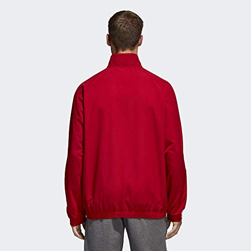 Adidas CORE18 PRE JKT Chaqueta de Deporte, Hombre, Rojo (Rojo/Blanco), L