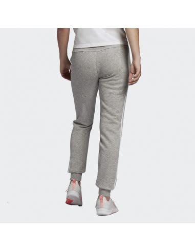 adidas GM8735 W 3S FT C PT Sport Trousers Womens Medium Grey Heather/White L