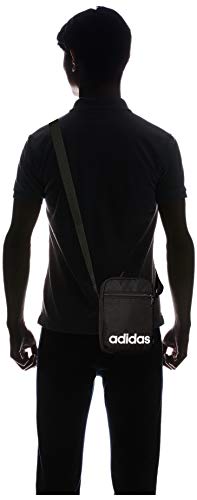 adidas GN1948 LINEAR ORG Sports bag unisex-adult black/white NS