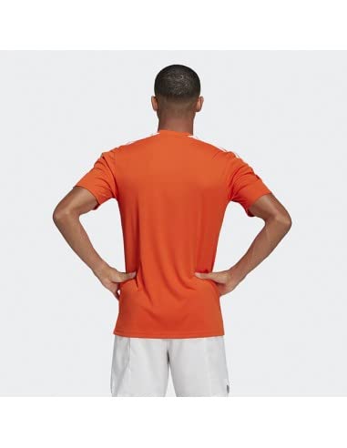 adidas GN8092 Squad 21 JSY SS T-Shirt Men's Team Orange/White L
