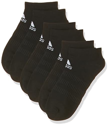 adidas LIGHT LOW 3PP Socks, Unisex adulto, Black/Black/Black, S