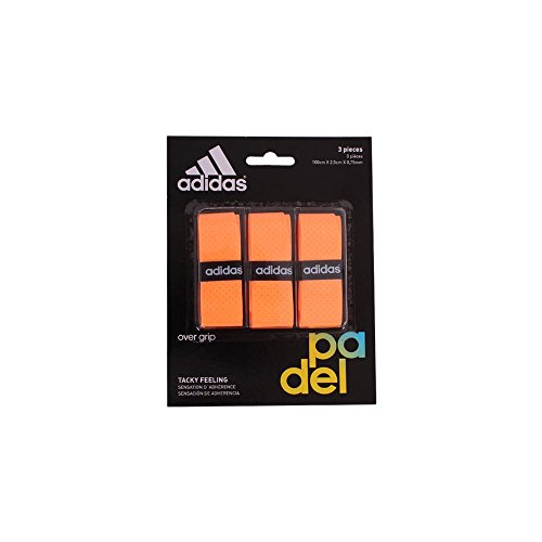 adidas Pádel OV - Set overgrip, Color Naranja, Talla única