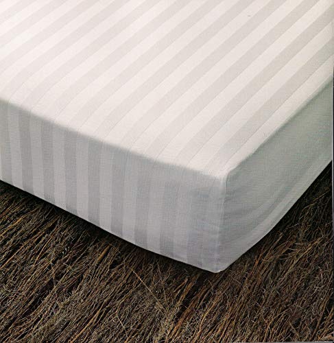ADP Home - Funda de colchón Cutí con Cremallera L, 150x200+30 cm (para Cama de 150 cm), Blanco