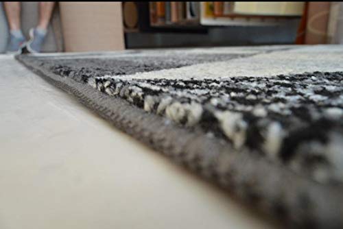 Aido , Alfombra –Marron 160 x 230 - Alfombra salón – alfombras – Alfombra Cocina – alfombras de habitación.