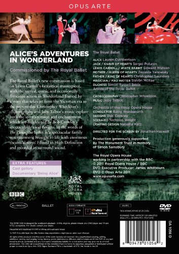 Alice's Adventures in Wonderland [DVD] (The Royal Opera House) [Alemania]