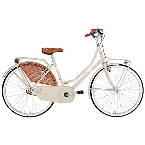 Alpina Bike Olanda, Bicicleta para Mujer, Crema, 26"