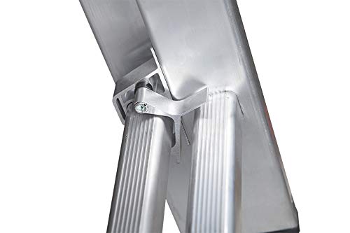ALTIPESA Escalera Profesional de Aluminio Triple Tijera un Acceso con Tramo Extensible 3 x 9 peldaños Serie Triple