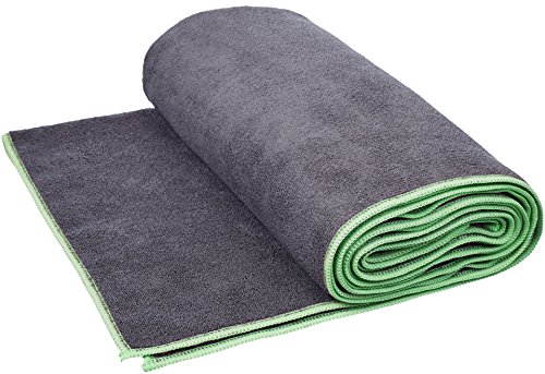 Amazon Basics - Toalla para yoga, Verde