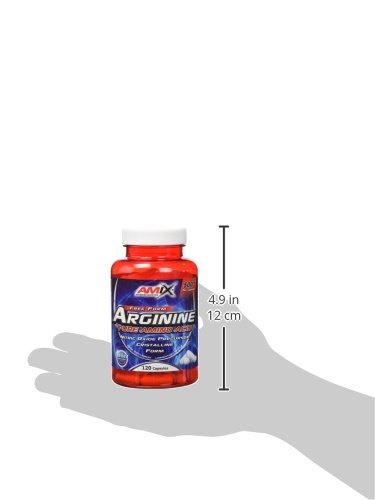 AMIX - Suplemento Deportivo - Arginina en Cápsulas 120 - Favorece la Recuperación Muscular - Ayuda a Reducir el Cansancio y la Fatiga - Aminoácidos Esenciales