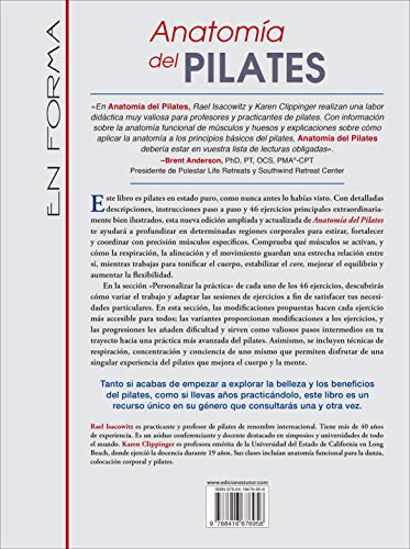 Anatomía del Pilates - Nueva edición ampliada y actualizada: Guía ilustrada para mejorar la estabilidad de core y mejorar el equilibrio