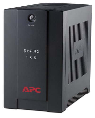 APC by Schneider Electric APC BX500CI Back-UPS BX - Sistema de alimentación ininterrumpida SAI 500VA (3 salidas tipo IEC, AVR), negro