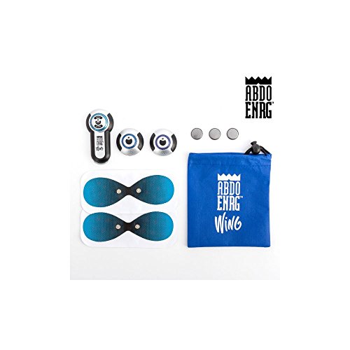Apolyne Abdo ENRG Wing Electroestimulador, Unisex Adulto, Azul, Talla Única