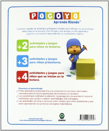 Aprende con Pocoyó y sus amigos: Para pintar, jugar y aprender (Pocoyo)