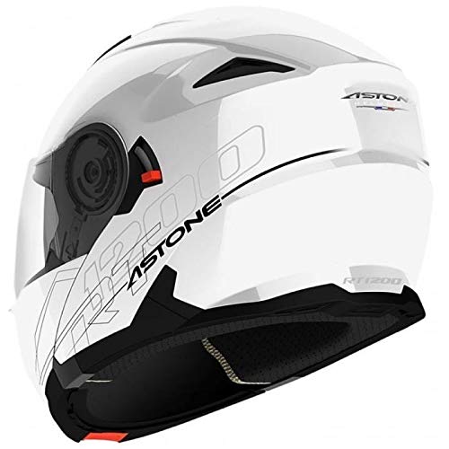 ASTONE rt1200 m-wh casco modulable rt1200, color blanco