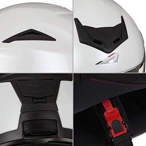 ASTONE rt1200 m-wh casco modulable rt1200, color blanco