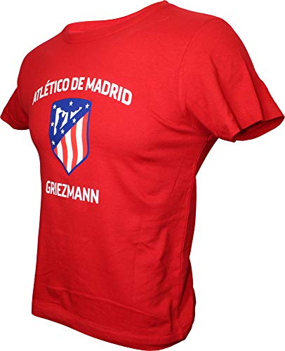 Atlético de Madrid Camiseta Infantil Team - Rojo - Griezmann - 7 (8 años)