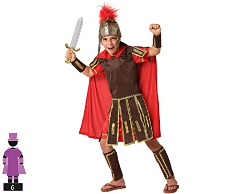 Atosa disfraz romano niño infantil soldado 7 a 9 años