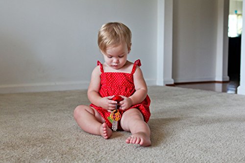 B. toys - LucKeys 4 llaves de juguete texturizadas para bebés y niños pequeños - Sonidos de linterna y coche - 100% no tóxico y sin BPA