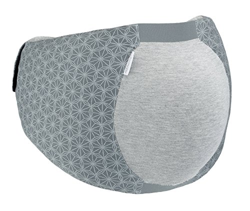 Babymoov Dream Belt - Cinturón ergonómico para el confort de sueño de la mujer embarazada, elástico, se adapta a todas las etapas del embarazo, S/M, Gris
