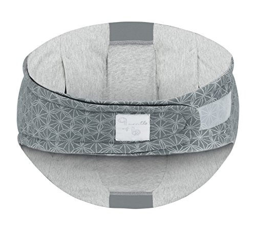 Babymoov Dream Belt - Cinturón ergonómico para el confort de sueño de la mujer embarazada, elástico, se adapta a todas las etapas del embarazo, S/M, Gris