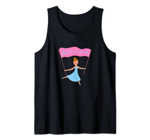 Bailarina Chica Calentar Deporte Ballet Camiseta sin Mangas