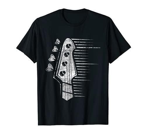 Bajo Eléctrico Rockero Rock Música Instrumento Bajista Camiseta