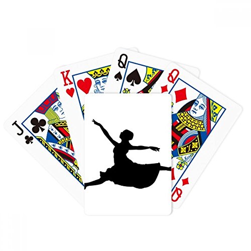 Ballet Jumping Performance Dancer Poker Jugar Magic Card Fun Juego de mesa