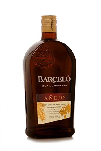 Barceló Añejo - Botella de Ron Dominicano de 1750 ml - Ron Añejado en Barricas de Roble