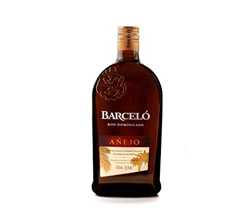 Barceló Añejo - Botella de Ron Dominicano de 1750 ml - Ron Añejado en Barricas de Roble