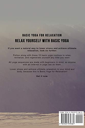 Basic Yoga for Relaxation: Yoga Therapy for Stress Relief and Relaxation: 5