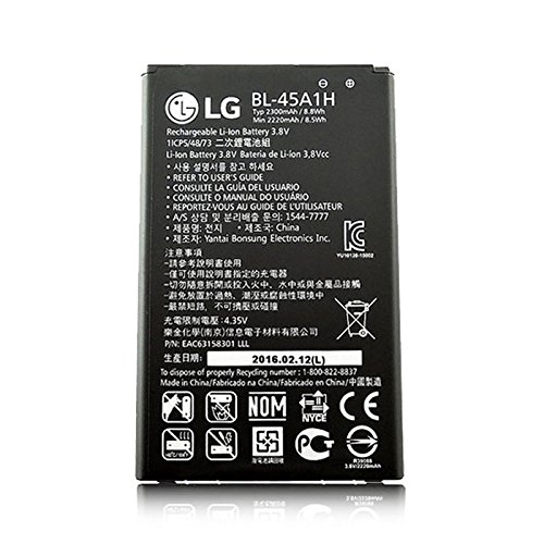 Batería original LG BL-45A1H para K10, K420 N – 2300 mAh Li-Ion, venta a granel