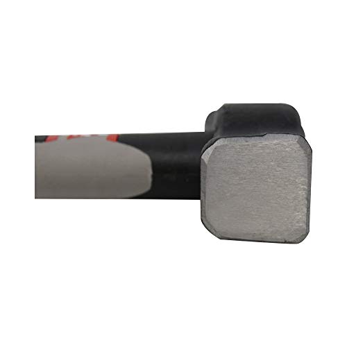 Bellota 5308-0 CF - Maceta de hierro (forjada en acero) para albañil con mango de fibra de carbono, 700 gramos