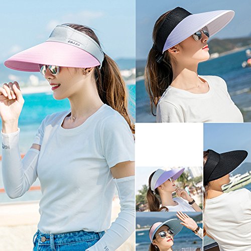 BETTERLE - Sombreros para mujer y niña, diseño de verano, para viajes de verano, para viajes, golf, ciclismo, pesca, senderismo, etc.