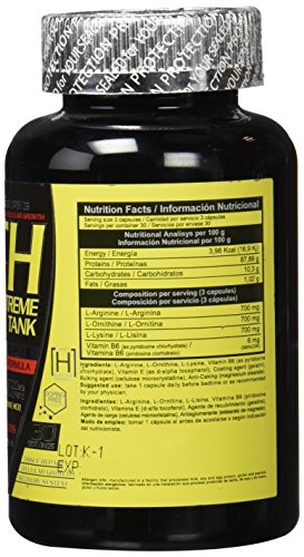 Beverly Nutrition STH Pro Xtreme Tank Estimulante Hormona Crecimiento - 90 Cápsulas
