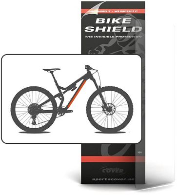 Bike Shield Large Tube Shield Protection Pack - Transparente - 1 Piece, Transparente