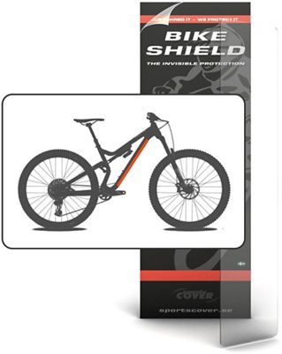 Bike Shield Medium Tube Shield Protection Pack - Transparente - 1 Piece, Transparente
