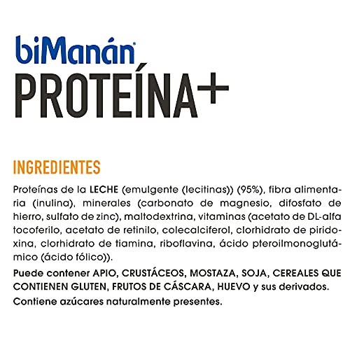 Bimanán Proteína+ para añadir a tus platos y bebidas y tonificar tu masa muscular. Sabor Neutro - 400g